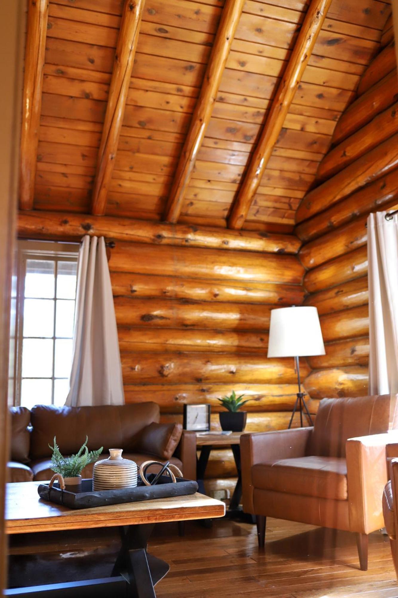 Historic Log Cabin #14 At Horse Creek Resort 拉皮德城 外观 照片