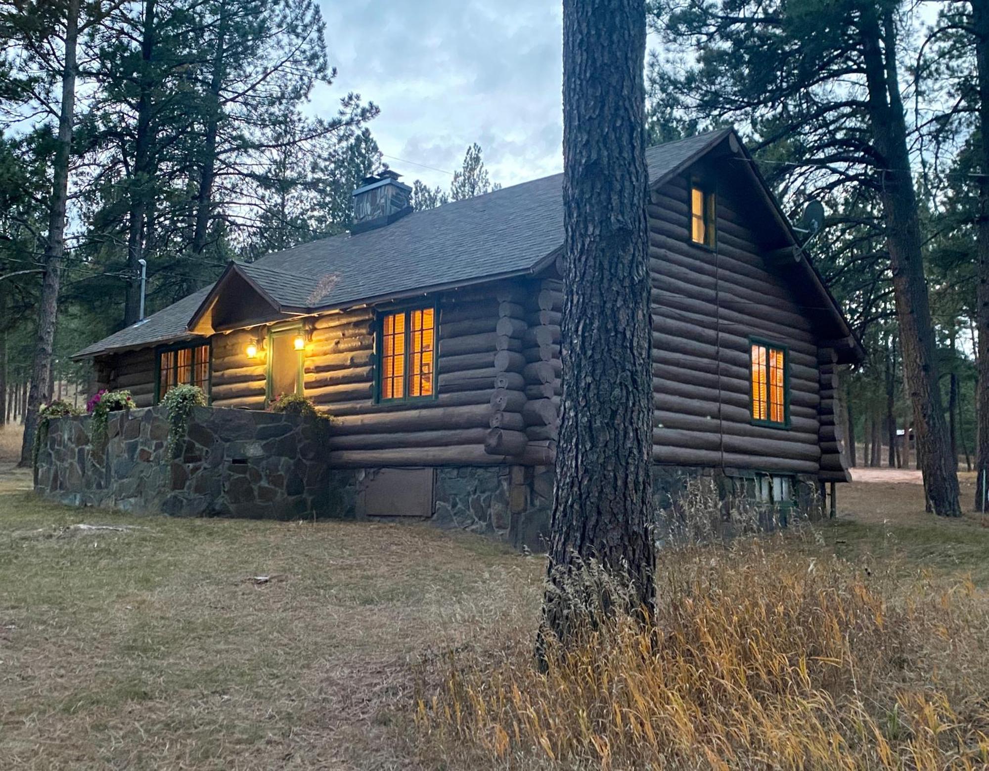Historic Log Cabin #14 At Horse Creek Resort 拉皮德城 外观 照片