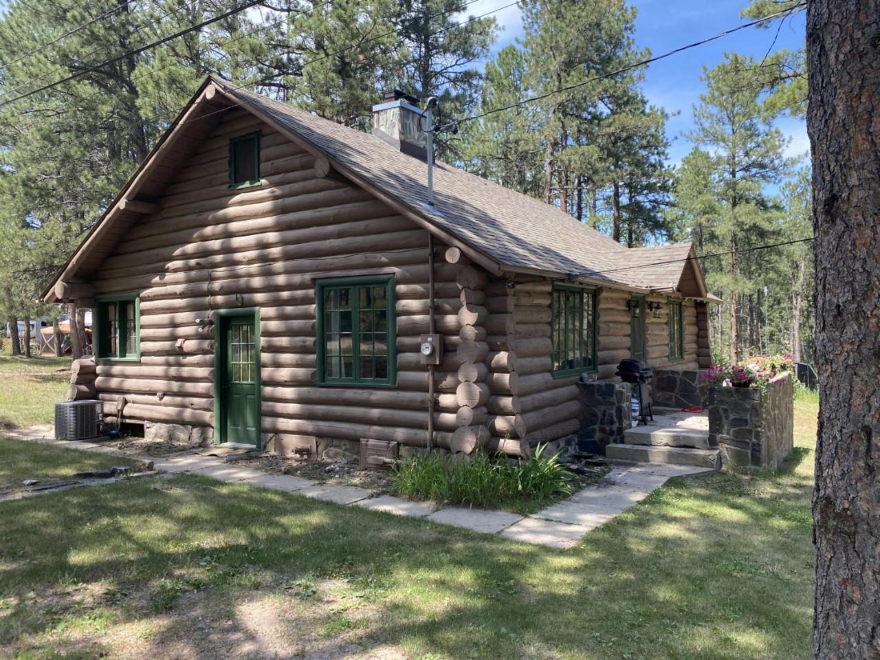 Historic Log Cabin #14 At Horse Creek Resort 拉皮德城 外观 照片